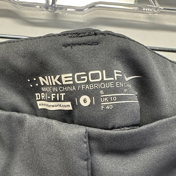 Nike Dri-FIT Victory Golf Shorts - Women's Gray Performance Athletic Shorts - Picture 3 of 5